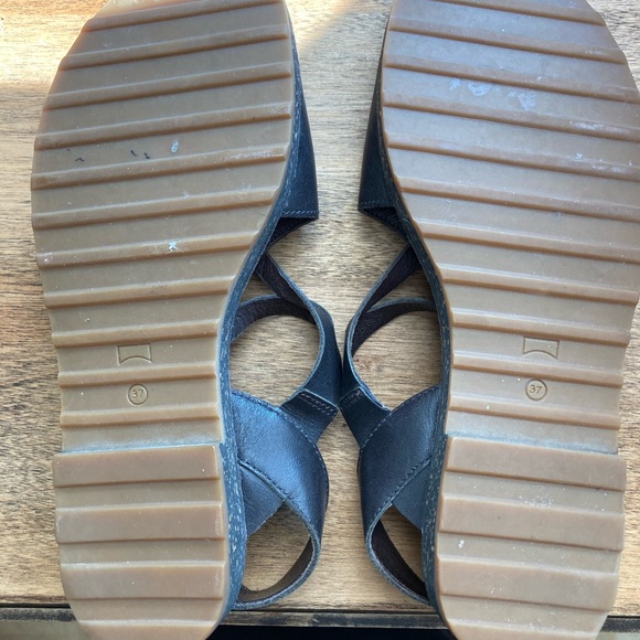 Camper leather sandals / lightly worn - Picture 4 of 6